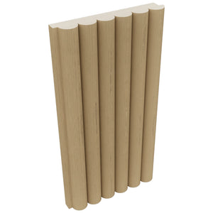 Fabuwood Natural Oak RFP696 Panel, Top View