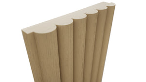 Fabuwood Natural Oak RFP696 Panel, Detail View