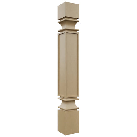 Fabuwood Natural Oak SP36 Base Post, Front View