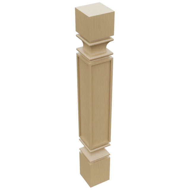 Fabuwood Natural Oak SP36 Base Post, Top View