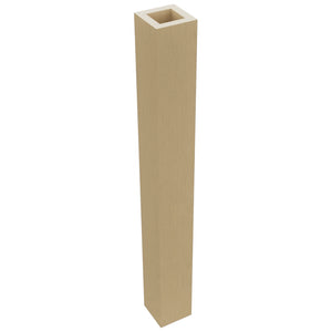 Fabuwood Natural Oak SQP36 Base Post, Top View