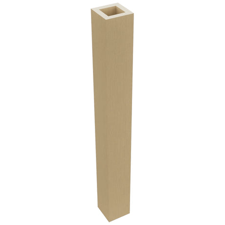 Fabuwood Natural Oak SQP36 Base Post, Top View