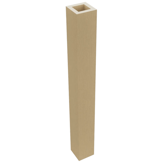Fabuwood Natural Oak SQP36 Base Post, Top View