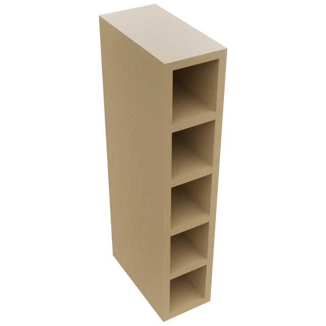 Fabuwood Natural Oak WC0630 Wall Wine Cubes, Top View