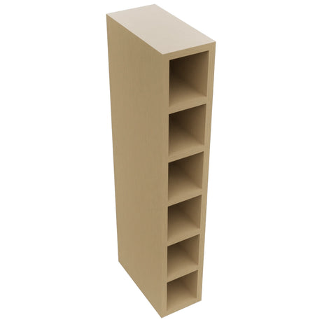 Fabuwood Natural Oak WC0636 Wall Wine Cubes, Top View
