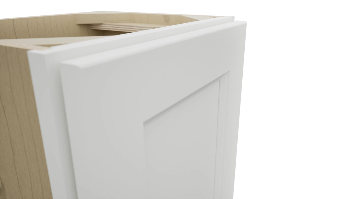 Fabuwood Nexus Frost B15FD-12D Base Full Door Cabinet, Detail View