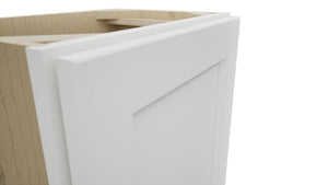 Fabuwood Nexus Frost B18FD-12D Base Full Door Cabinet, Detail View