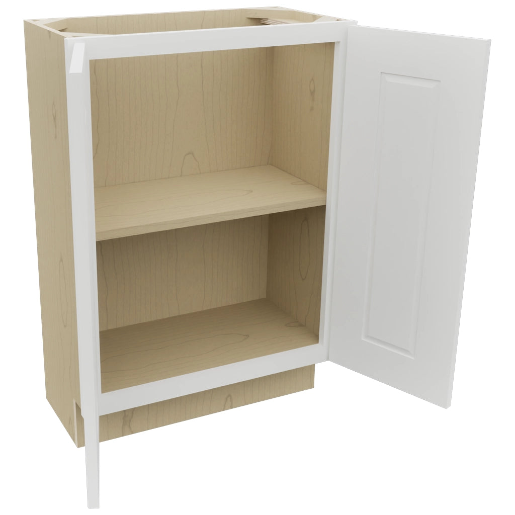 Fabuwood Nexus Frost B24FD-12D Base Full Door Cabinet, Open View