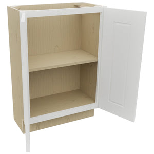 Fabuwood Nexus Frost B24FD-12D Base Full Door Cabinet, Open View