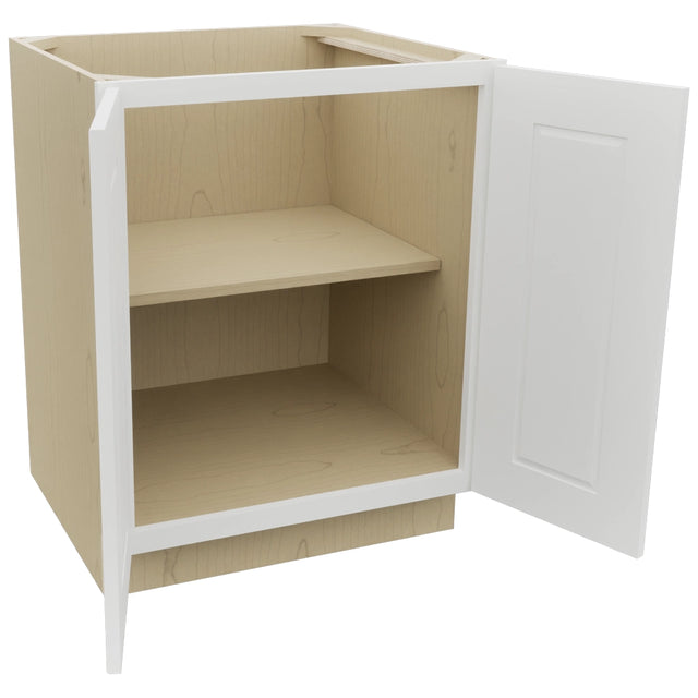 Fabuwood Nexus Frost B27FD Base Full Door Cabinet, Open View