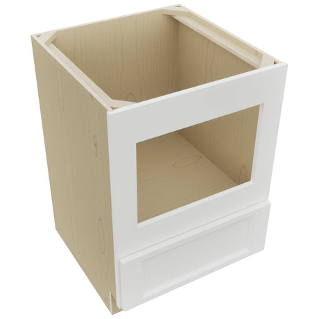 Fabuwood Nexus Frost BMC24 Base Microwave Cabinet, Top View