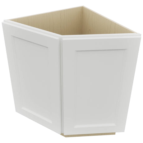 Fabuwood Nexus Frost BRA24 Base Return Angle Cabinet, Top View