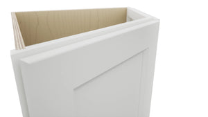 Fabuwood Nexus Frost BRA24 Base Return Angle Cabinet, Detail View