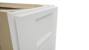 Fabuwood Nexus Frost DB12 Base 3 Drawers Cabinet, Detail View