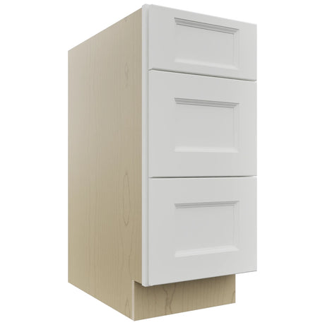 Fabuwood Nexus Frost DB15 Base 3 Drawers Cabinet, Front View