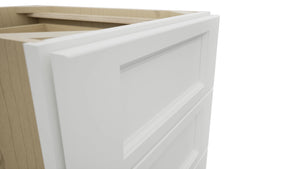 Fabuwood Nexus Frost DB18-4 Base 4 Drawers Cabinet, Detail View
