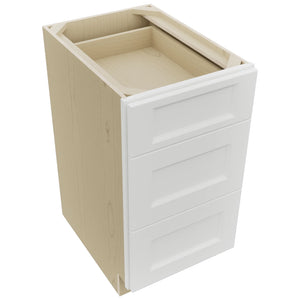 Fabuwood Nexus Frost DB18 Base 3 Drawers Cabinet, Top View