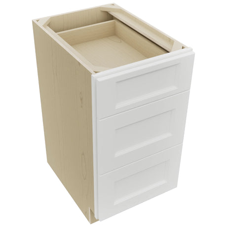 Fabuwood Nexus Frost DB18 Base 3 Drawers Cabinet, Top View