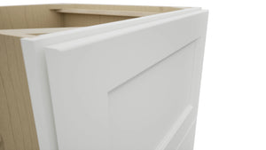 Fabuwood Nexus Frost DB24-2 Base 2 Drawers Cabinet, Detail View