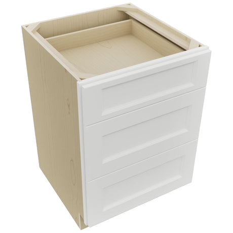 Fabuwood Nexus Frost DB24 Base 3 Drawers Cabinet, Top View