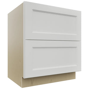 Fabuwood Nexus Frost DB30-2 Base 2 Drawers Cabinet, Front View