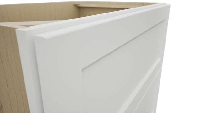 Fabuwood Nexus Frost DB36-2 Base 2 Drawers Cabinet, Detail View