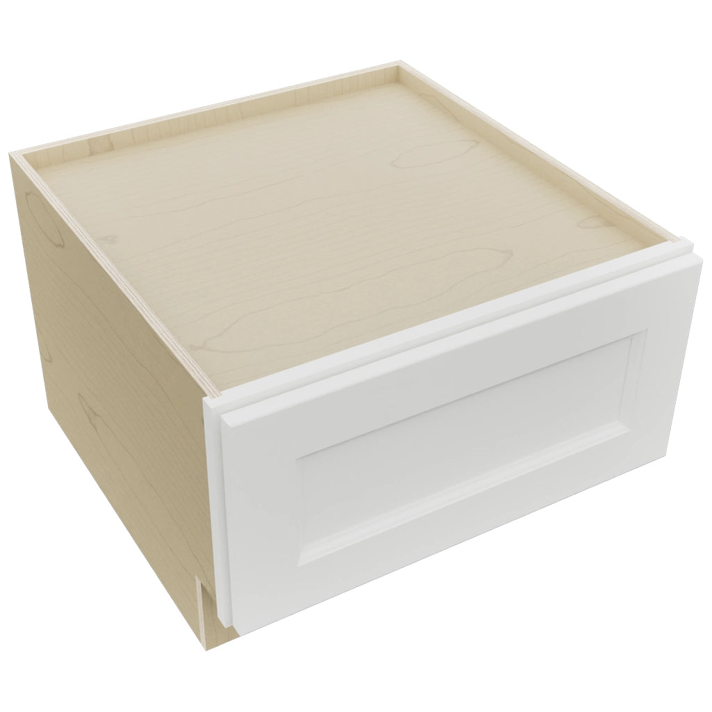 Fabuwood Nexus Frost DBS24 Base Bench Seat Cabinet, Top View