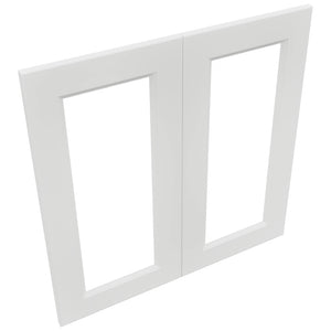 Fabuwood Nexus Frost DS DFG3030 Wall Prepped Door, Top View
