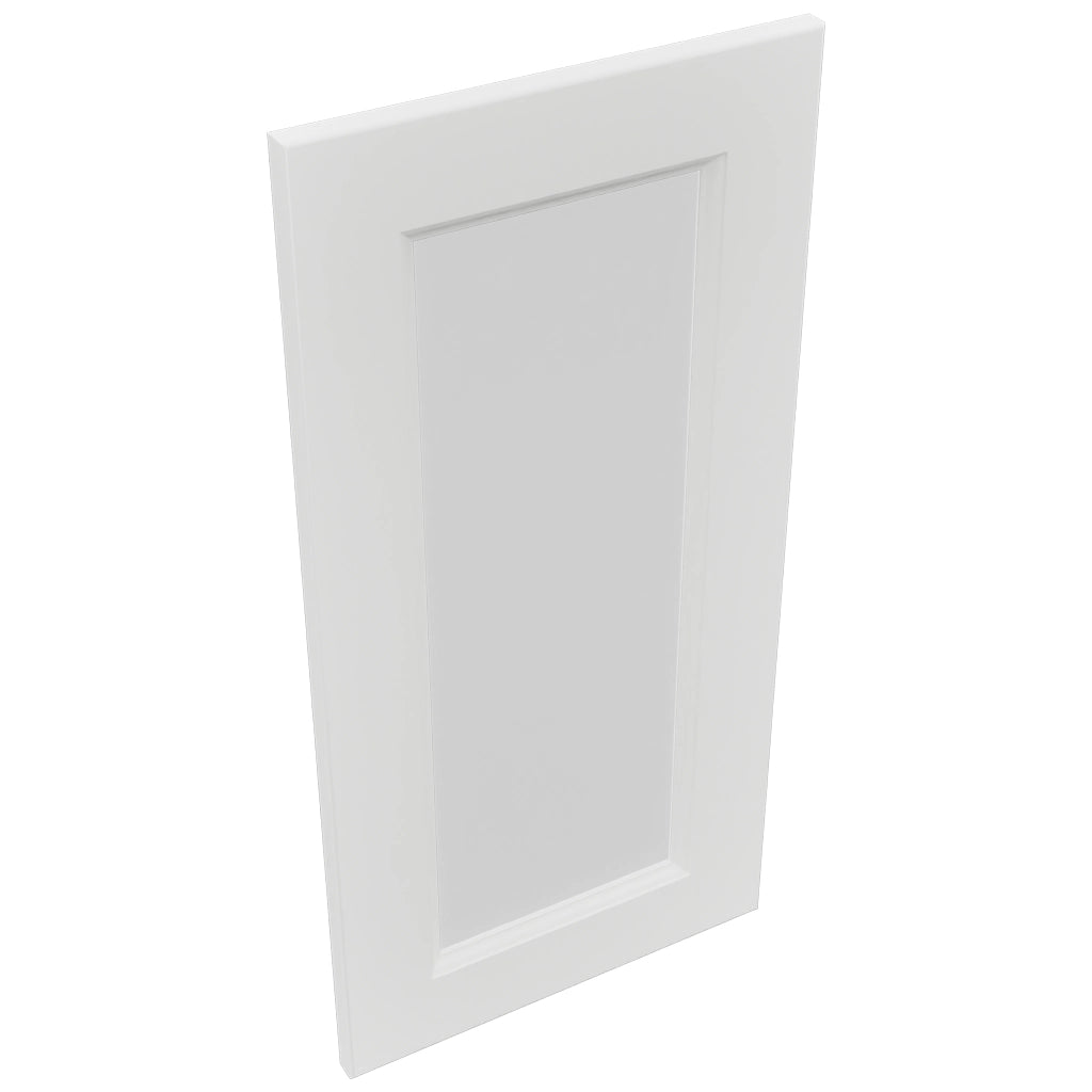 Fabuwood Nexus Frost DS GDW1530 Wall Glass Door, Top View