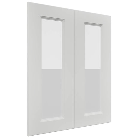 Fabuwood Nexus Frost DS GDW2430 Wall Glass Door, Front View
