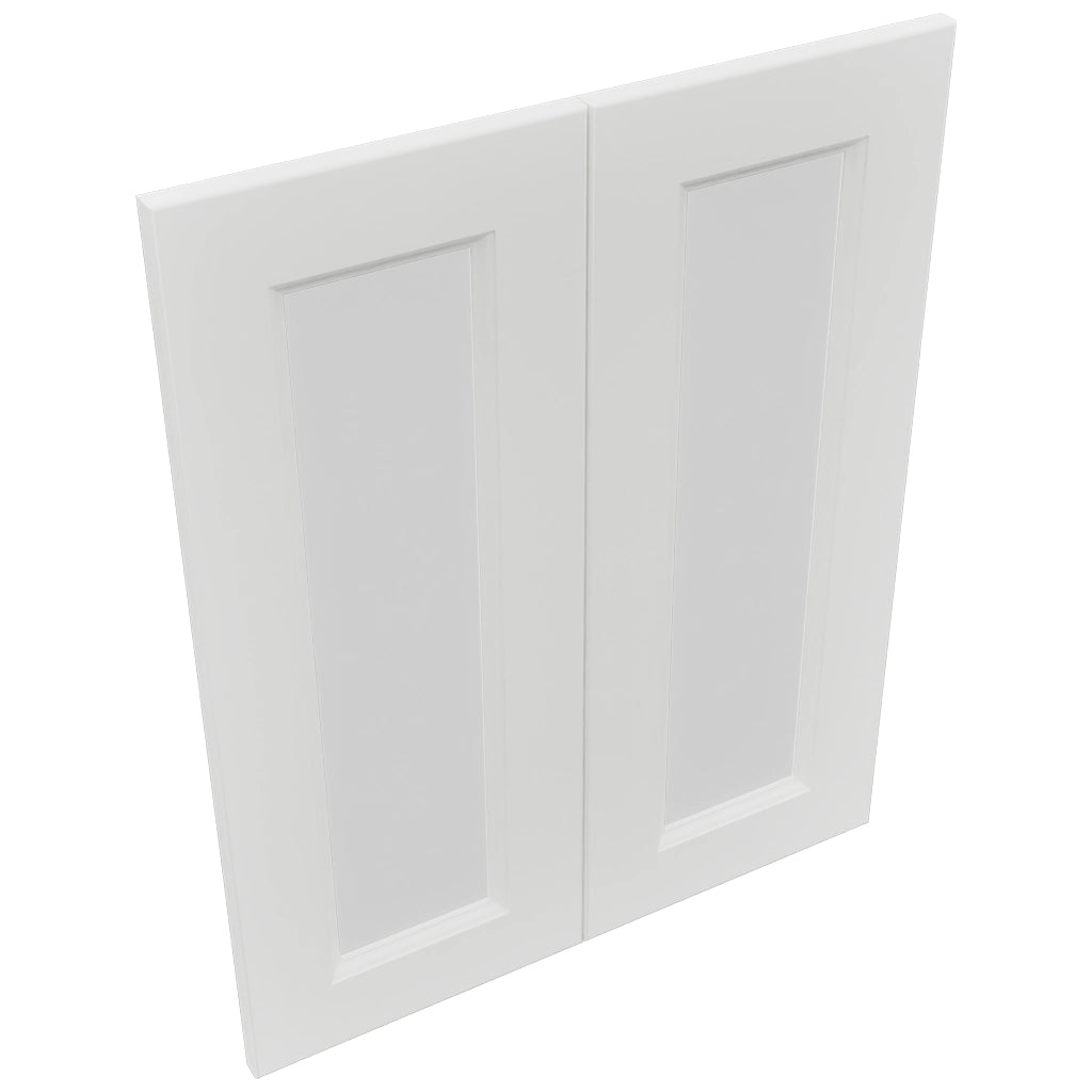 Fabuwood Nexus Frost DS GDW2430 Wall Glass Door, Top View