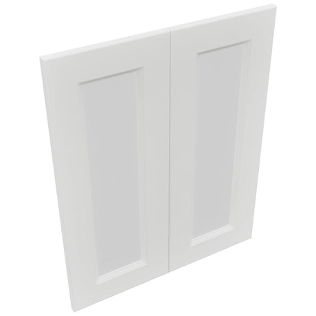 Fabuwood Nexus Frost DS GDW2430 Wall Glass Door, Top View