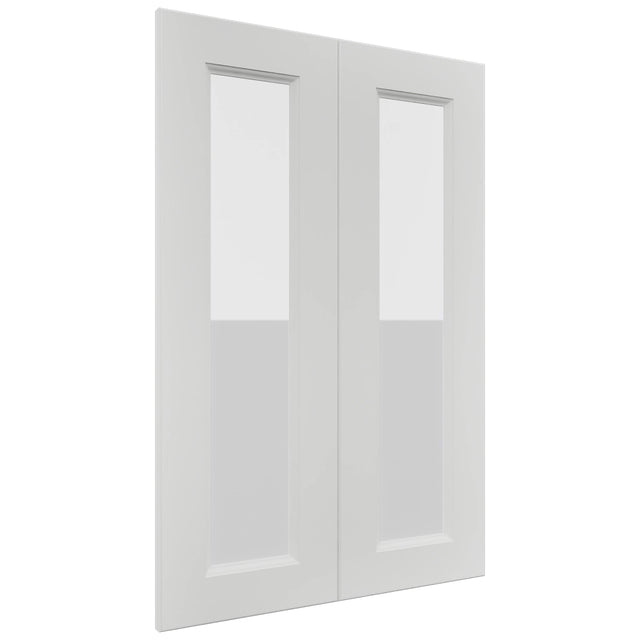 Fabuwood Nexus Frost DS GDW2436 Wall Glass Door, Front View