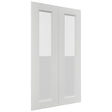 Fabuwood Nexus Frost DS GDW2442 Wall Glass Door, Front View