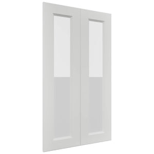 Fabuwood Nexus Frost DS GDW2442 Wall Glass Door, Front View