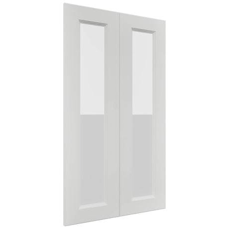 Fabuwood Nexus Frost DS GDW2442 Wall Glass Door, Front View