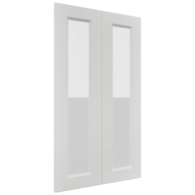 Fabuwood Nexus Frost DS GDW2442 Wall Glass Door, Front View
