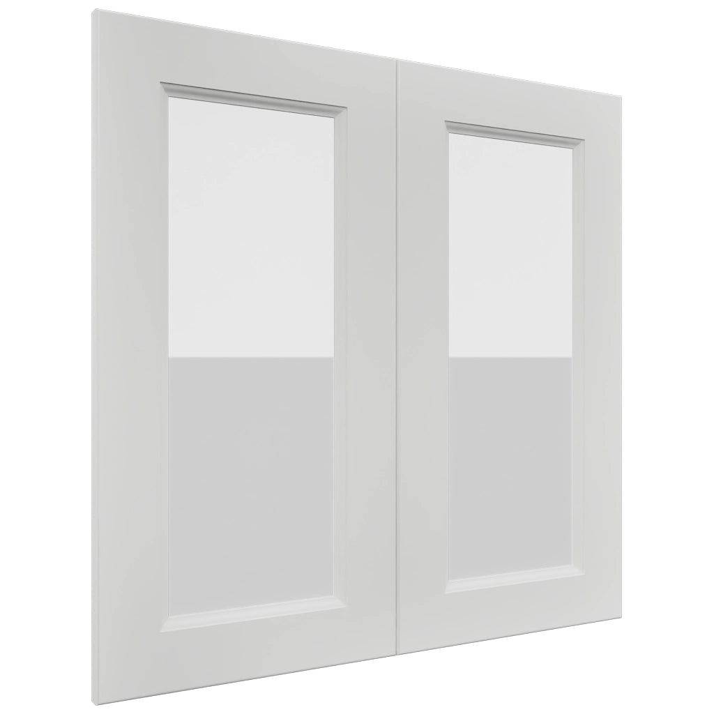 Fabuwood Nexus Frost DS GDW3030 Wall Glass Door, Front View