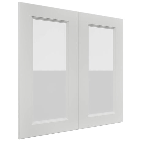Fabuwood Nexus Frost DS GDW3030 Wall Glass Door, Front View