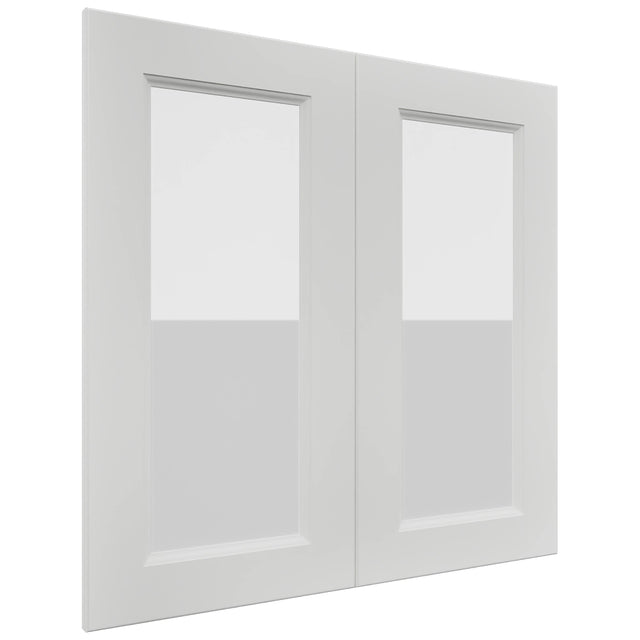Fabuwood Nexus Frost DS GDW3030 Wall Glass Door, Front View