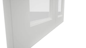 Fabuwood Nexus Frost DS GDW3036 Wall Glass Door, Detail View