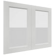 Fabuwood Nexus Frost DS GDW3630 Wall Glass Door, Front View