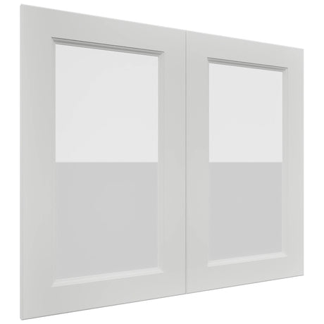 Fabuwood Nexus Frost DS GDW3630 Wall Glass Door, Front View