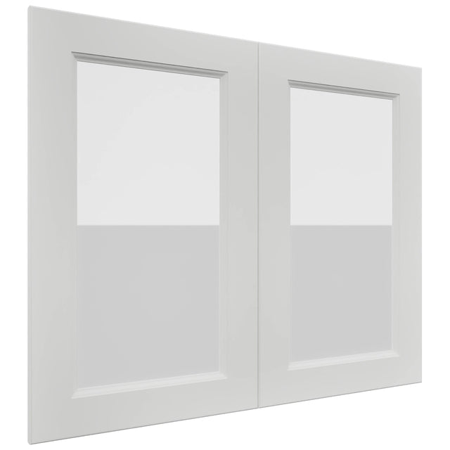 Fabuwood Nexus Frost DS GDW3630 Wall Glass Door, Front View
