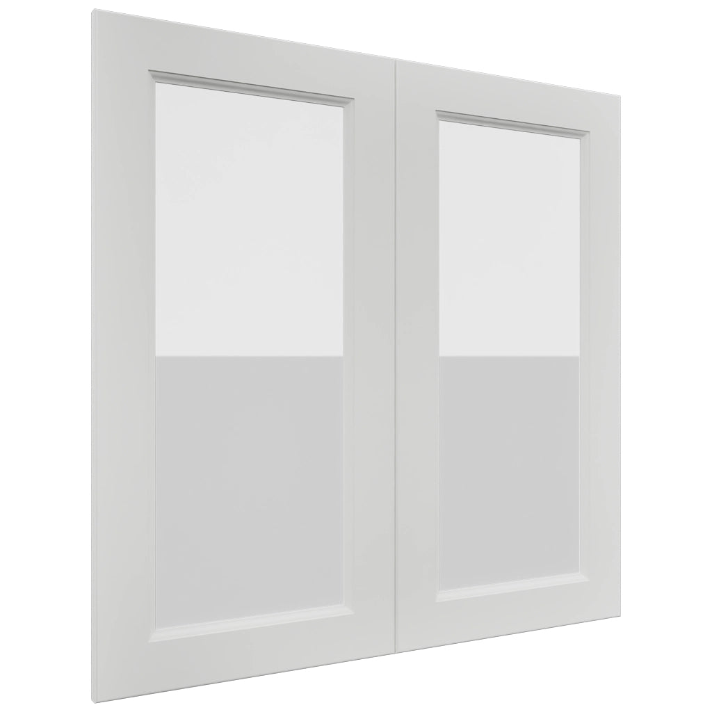 Fabuwood Nexus Frost DS GDW3636 Wall Glass Door, Front View