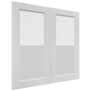 Fabuwood Nexus Frost DS GDW3636 Wall Glass Door, Front View