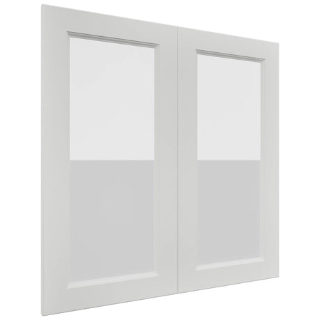 Fabuwood Nexus Frost DS GDW3636 Wall Glass Door, Front View