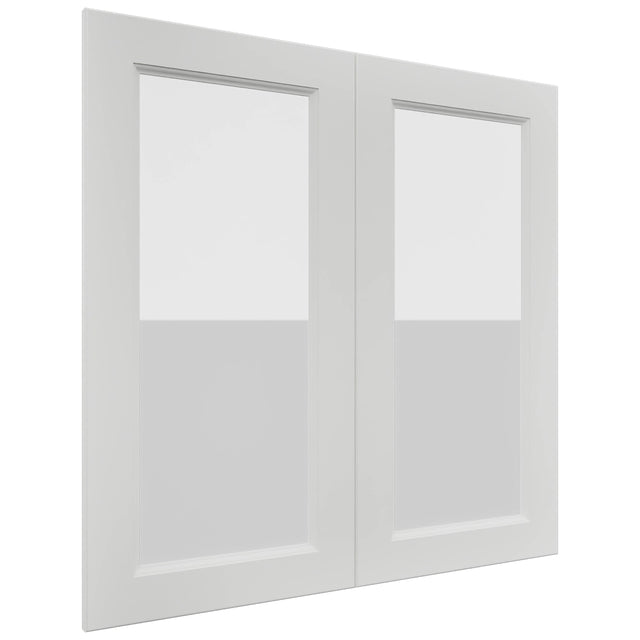 Fabuwood Nexus Frost DS GDW3636 Wall Glass Door, Front View