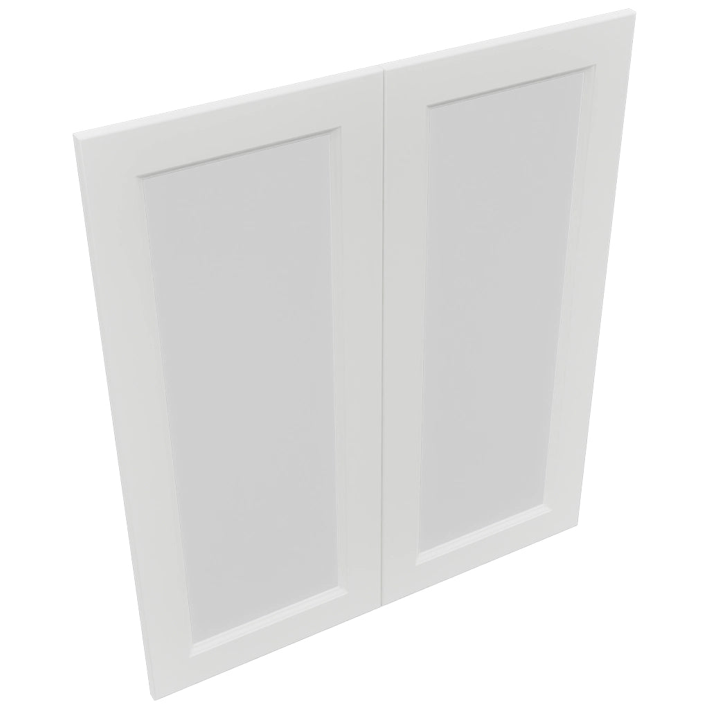 Fabuwood Nexus Frost DS GDW3642 Wall Glass Door, Top View