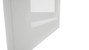 Fabuwood Nexus Frost DS GDWD1860 Wall Glass Door, Detail View